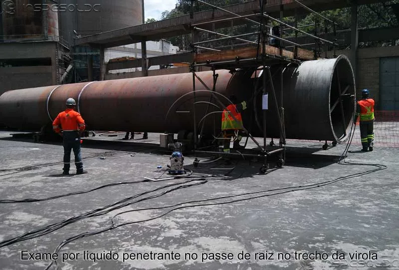 Recuperação por Soldagem de Virola de Forno: Imagem 3
