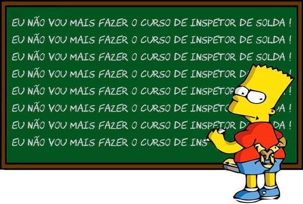 Curso de Inspetor de Solda: Imagem Eu NÃO Vou Mais Fazer o Curso de Inspetor de Solda