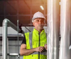 Laudo De Caldeiras e Vasos NR 13 5 Inspetor da Inspesolda avaliando caldeira industrial conforme normas técnicas