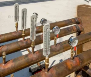 Projeto de Vasos de Pressão 4 Sistema de controle de temperatura e pressão em tubulações industriais.