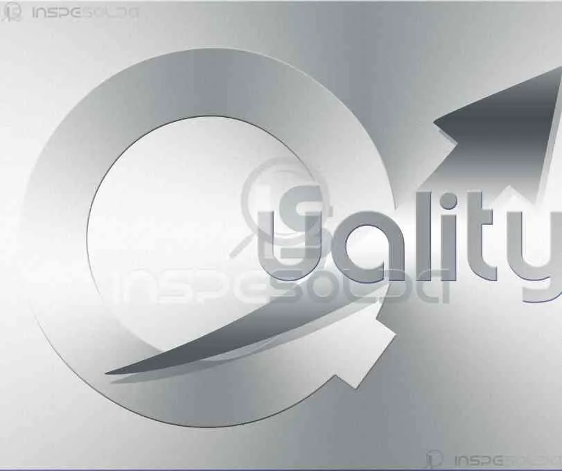 Manutenção de solda preço 5 Imagem com engrenagem e a palavra “Quality” em destaque.