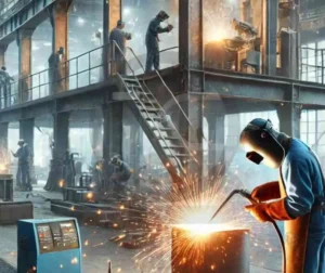 Tecnologias avançadas e equipamentos de soldagem para maior precisão e eficiência.