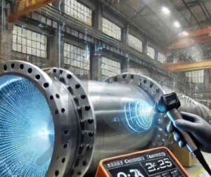 Inspesolda aplicando tecnologia avançada em inspeção não destrutiva.