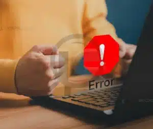 Imagem com um selo vermelho de "FAILED!" representando flexibilidades e retrabalhos na soldagem.