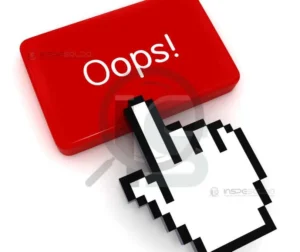 Erros Mais Comuns Em Inspeção De Soldagem 3 Ícone digital com a palavra "Oops!", simbolizando erro ou falha nos processos.