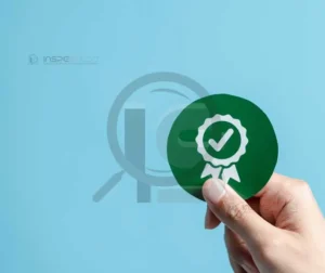 Treinamento de Solda 3 Ícone de verificação simbolizando qualidade e conformidade com normas técnicas.