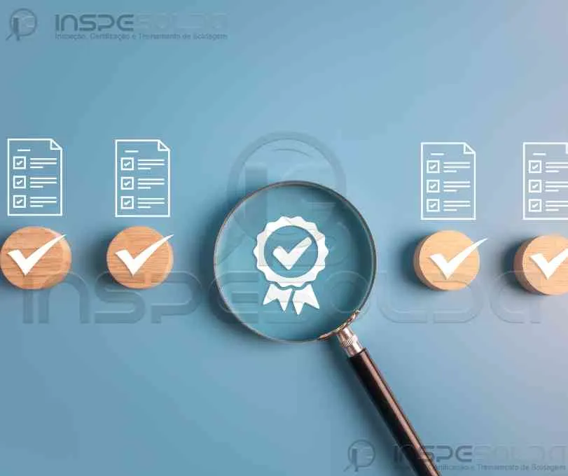 Norma ASME B31.5 7 Lupa sobre ícones de segurança e conformidade técnica na refrigeração.