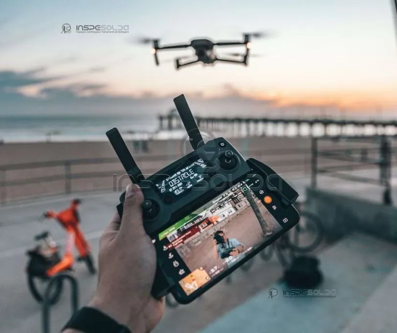 Inspeção de Fachadas com Drones 6 Inspeção de Fachadas com Drones